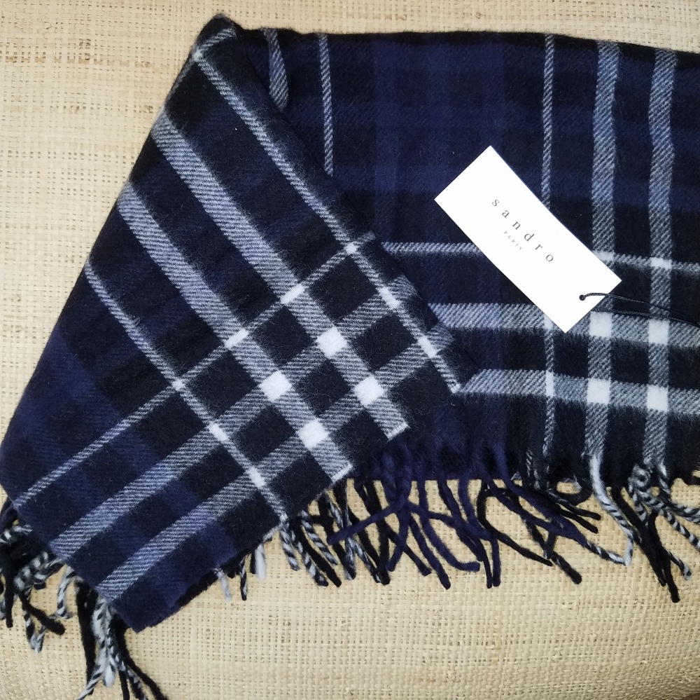 New Mens "Sandro" Scarf - Picture 4 of 6